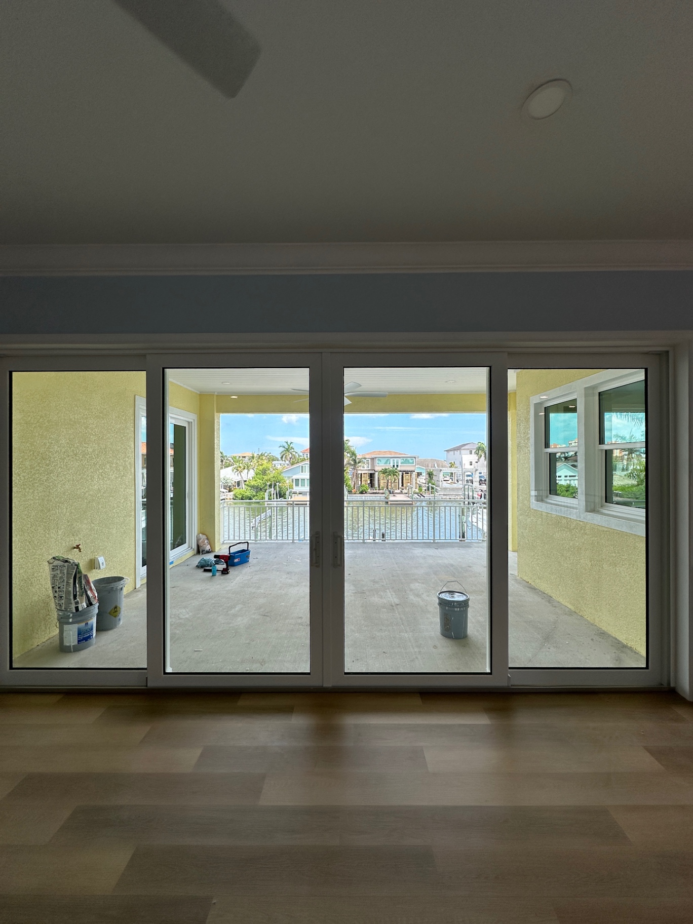 Waterfront sliders — restored clarity